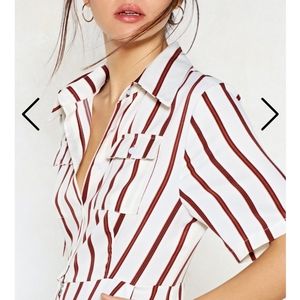 Nasty Gal Utility Jumpsuit